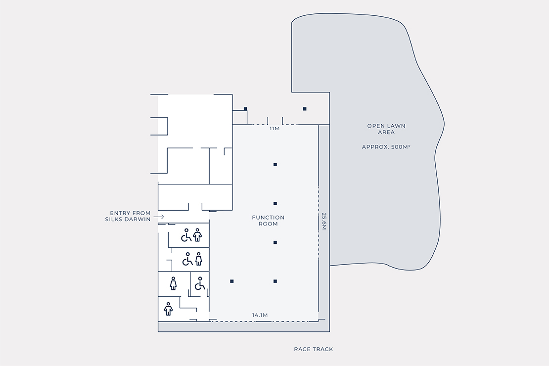 Floorplan: Silks Function Room